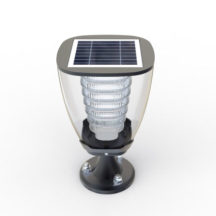 100 lumens Cup Design Solar Post light